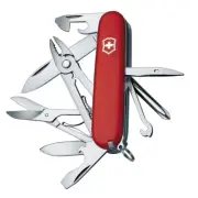 Victorinox Deluxe Tinker Swiss Army Knife - Red - EDC - SAK