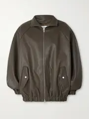 [The Frankie Shop] The Frankie Shop - Senta Oversized Bomber Jacket - Army green - M M Green
