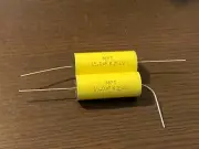 2 x 15uF 250V 15mfd NP Non Polarized Crossover Audio Capacitor MPT Film