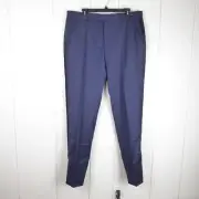 Ted Baker Dress Pants Mens SZ 36L Anton Pashion Dinner Suit Trouser Tapered Leg