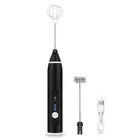 Rechargeable USB Whisk Electric Milk Frother Egg Beater Handheld Mixer A
