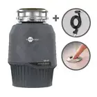 InSinkErator Garbage Disposal 3/4 HP EZ Connect Power Cord + Dual Outlet Switch
