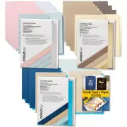 Cricut Joy Cutaway Cards Neutrals, Marina, Pastels Sampler Bundle 4.25x5.5 in