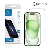 在飛比找momo購物網優惠-【iMos】iPhone 15 Plus 6.7吋 9H康寧