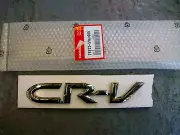 GENUINE HONDA CRV CHROME TAILGATE EMBLEM 2002-2006