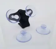 New COBRA iRAD / RAD Radar Detector Mount with 4 Clear Suction Cups Fits (C2B2)