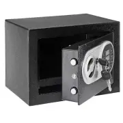 US Steel Digital Electronic Safe Box Keypad Lock&2Key Home Office Hotel Gun Cash
