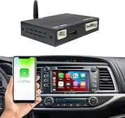 Android Auto Wireless Adapter Retrofit Kit for Toyota Touch2 & Entune 2.0 2014-2019, Wireless Carplay Android Auto Adapter Fit for Corolla/Tacoma/Tundra/Highlander/Verso/Avalon/Sienna/Prius/RAV4