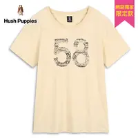 在飛比找Yahoo奇摩購物中心優惠-Hush Puppies T恤 女裝趣味塗鴉58復刻狗短袖T