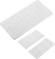 BIUDECO 3pcs Manicure Plates Nail Stencils Nail Art Print Templates for Women Girls