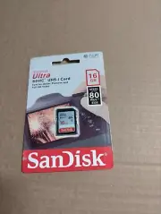 New SanDisk 16GB SDHC Class 4 SD Flash Memory Card Camera 16 G