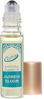 [Zoha] Jasmine Bloom - Jasmine Perfume for Women and Men, Alcohol Free Perfume Oil Roll On and Fragrance Mist