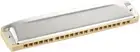 TOMBO 1222 Harmonica 22 Holes C1-C4 Educational Silver 17.9x3.6cm New