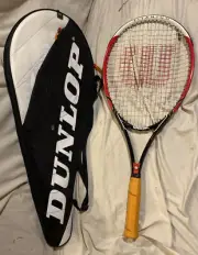 Wilson Roger Federer 27 Signature Titanium Tennis Racket 4 1/2" w/ Case *NEW