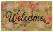 Spring-Floral-Welcome-Doormats Outdoor-Entrance Spring Front Door Mat Seasonal
