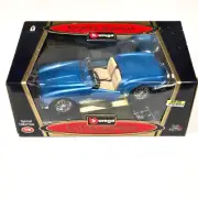 BBURAGO 1/18 1955 LANCIA AURELIA B24 SPIDER DIE CAST MODEL CAR NEW IN-BOX