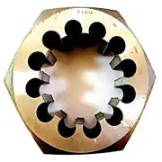 Interstate 365-4125 4-1/4"-12" Carbon Steel Right Hand Hex Rethreading Die