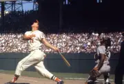 Baltimore Orioles Gus Triandos In Action 1960 Old Baseball Photo