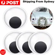 5x Huge 76mm Joggle Googly Eyes Moveable Black White Eye Wiggly Craft Stick DIY