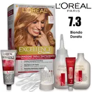 [L'oréal] L'oreal color triple treatment excellence n° 7.3