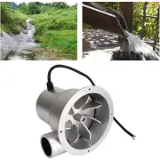 SJ18B High Efficiency Hydro Generator DC 36V No Load Voltage Supports 12V&24V Battery Charging Compact Easy Install & Re
