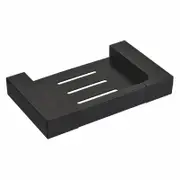 Mondella 140mm Matte Black Rumba Soap Holder