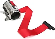 Retractable Barrier Retractable Queue Rope Barrier,Queue Barrier Belt,Wall Mounted Crowd Control Wall Barrier Black Safe Braking System and Locking Button Belt with Silver ABS Case(10m/32.8ft)