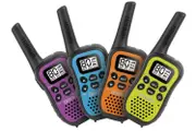 Uniden UH45-4 80 Channel UHF CB Walkie-Talkie Handheld Radio Quad Pack