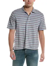 Save Khaki United Stripe Polo Shirt