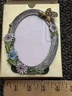 NEW Rucinni Picture Frame Oval Shaped Flower Bee Standing Up