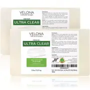 10 LB - ULTRA CLEAR GLYCERIN Soap Base by Velona | Melt and Pour