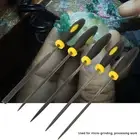 Steel Rasp Wood File Set Convenient Mini Assorted Flat File(3*140 Mm) CAR