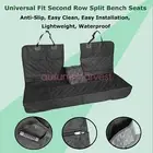 Waterproof Scratchproof Pet Bench Seat Covers Rear Row Back Seat Cover Universal