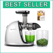 Multi-Functional Quiet Juicer Machine - Slow Masticating for Rich Nutrition