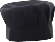 [Yardenfun] Adjustable Chef Hat Mushroom Hat Mob Cap Red