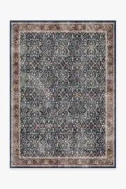 150' x 215' | Machine Washable Runner Rug | Kid & Pet Friendly | Indoor Rug | Celestine Sapphire Rug | Ruggable