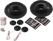 2-Way Car Speaker Set 6.5 Inch Front Door Tweeter Subwoofer RMS40W MAX160W High Power Car Speaker