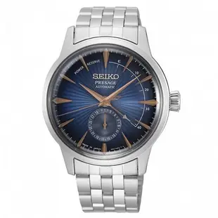 【台南 時代鐘錶 SEIKO】精工 PRESAGE 限量 動力儲存顯示 鋼錶帶機械錶 SSA403J1 4R57-00P