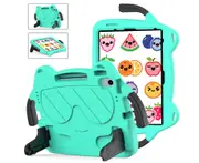 Cartoon Kids Case for 10.9 Inch iPad Air 5th Gen/4th Gen (2022/2020) - Green