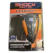 Shock Doctor Ultra Pro Boxer Compression Shorts Sz Medium Cup Sz Large NEW