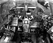 WW2 WWII Photo USAAF P-61 Black Widow Night Fighter Cockpit World War Two / 5797