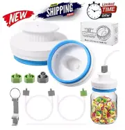 Canning Jar Sealing Kit For FoodSaver Vacuum Sealer Regular Wide Mouth Mason Jar