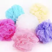 Exfoliating Bath Ball Cleansing Sponge Flower Scrubber