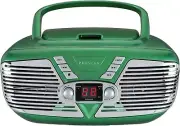 Portable CD Player, CD-R/CD-RW/CD-MP3 Playback, FM Radio, USB Port...