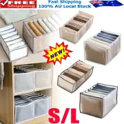 7 Grids Jeans Clothes Storage BMMes Organizer Drawer Mesh Divider Wardrobe BTO