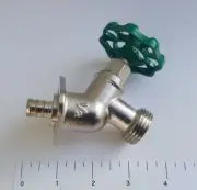 1 PIECE 1/2" PEX X 3/4 GHT SILLCOCKS (LEAD FREE BRASS