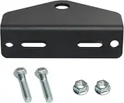 BESULEN Universal Zero Turn Lawn Mower Trailer Hitch, 3/4'' Trailer Hitch Mount with 2 Nuts and Bolts Hardware, Heavy Duty 3/16'' Thick and Rugged Steel, Standard Automotive Replacement Parts
