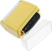 STOBOK Privacy Security Stamp Confidential Roller Stamp 3 Refills No Junk Mail
