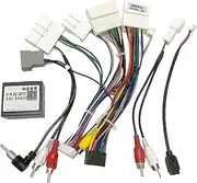 Car 16pin Harness Adapter Canbus Box Decoder Compatible for Nissan X-Trail Rogue Qashqai Sylphy Android Radio Power Cable