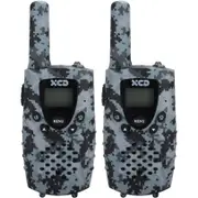 XCD UHF CB 0.5W Handheld Radio 2 Pack (Camo)